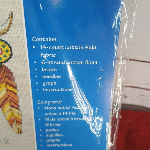 Janlynn Web Of Life Counted Cross Stitch Kit With Aida Fabric & Floss 11" X 14" - Picture 6 of 7